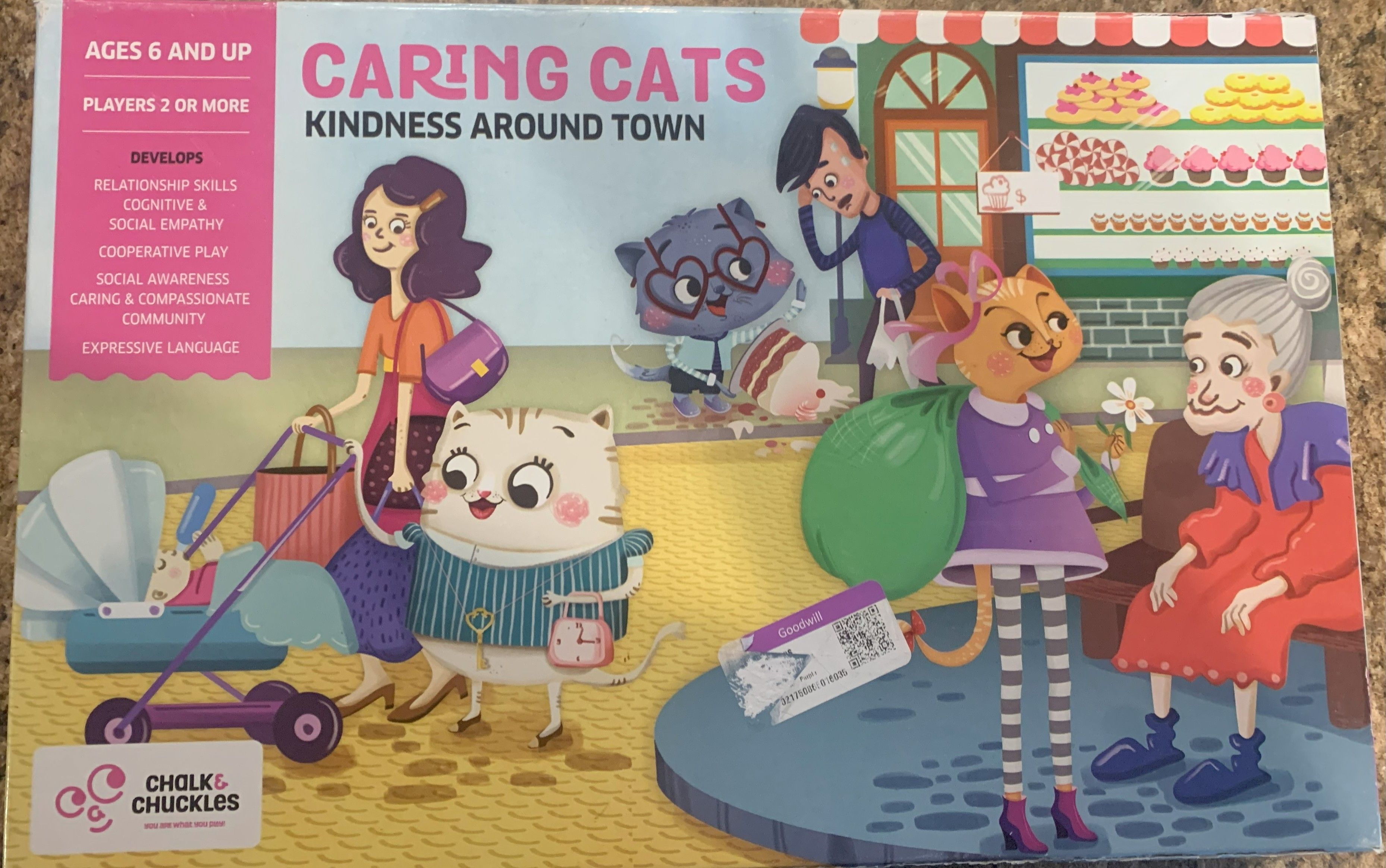 Cover art for Caring Cats: Kindness Around Town