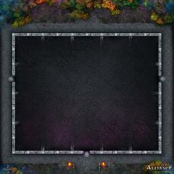 Dungeon Alliance: 3/4 player Dungeon Frame Playmat