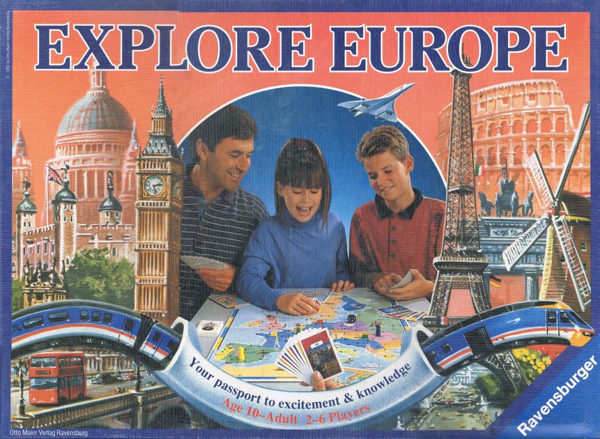 Select Your Game Spare Parts & Pieces 374 Journey Through Europe Board Game 