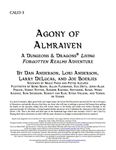 RPG Item: CALI3-3: Agony of Almraiven
