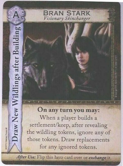 A Game of Thrones: Catan – Brotherhood of the Watch: Bran Stark Promo doboz