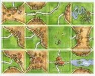 Board Game: Carcassonne: GQ Promo Tiles