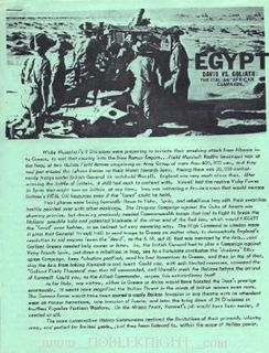 Egypt: David vs. Goliath – The Italian-African Campaign