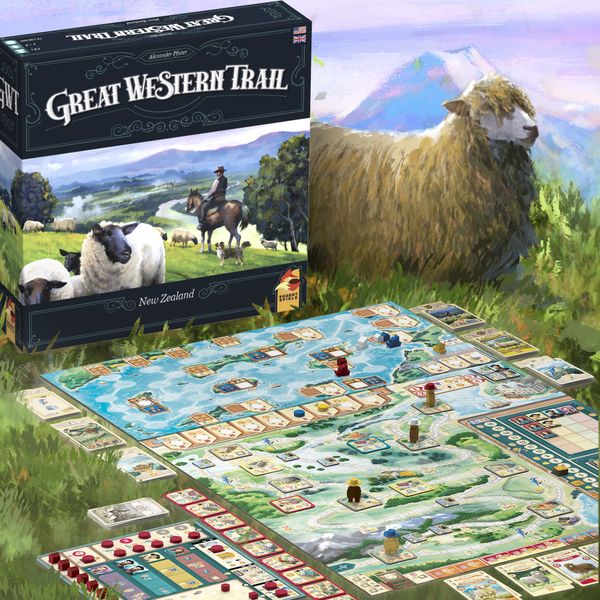 Great Western Trail: New Zealand | Image | BoardGameGeek