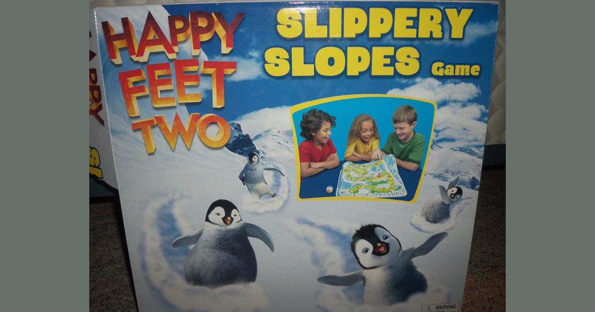 Happy Feet Two Slippery Slopes Game Board Game BoardGameGeek