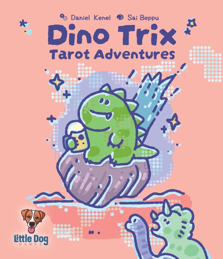 Boîte du jeu Dino Trix: Tarot Adventures