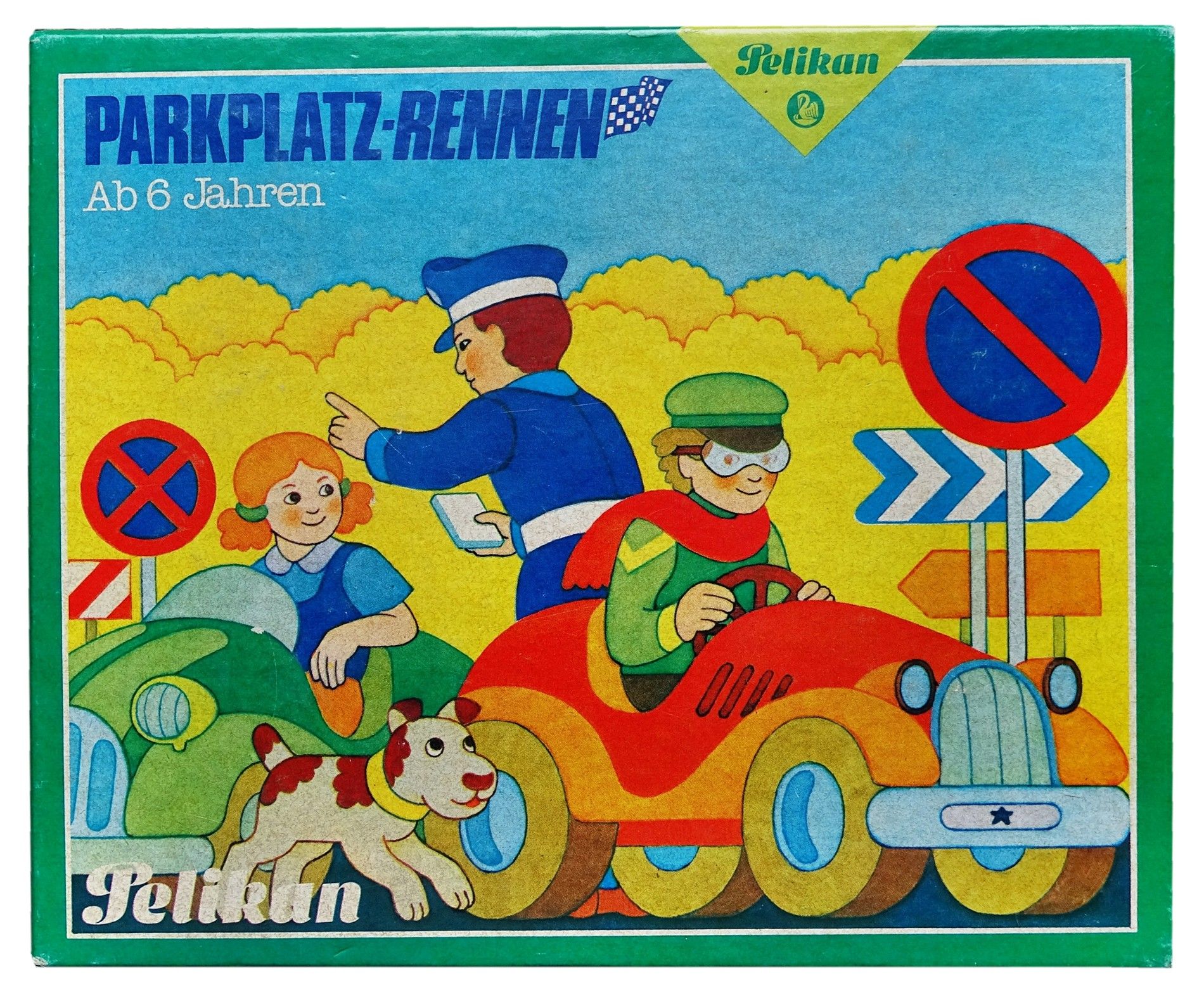 Parkplatz-Rennen