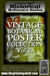 RPG Item: Vintage Botanical Poster Collection Vol. 1