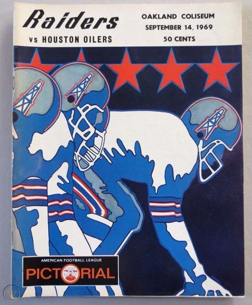 Paydirt 1969 AFL Game of the Week: Houston Oilers at Oakland