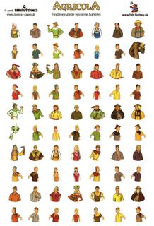 Agricola: Family Member Sticker Sheet