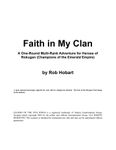 RPG Item: CoEE63: Faith in My Clan