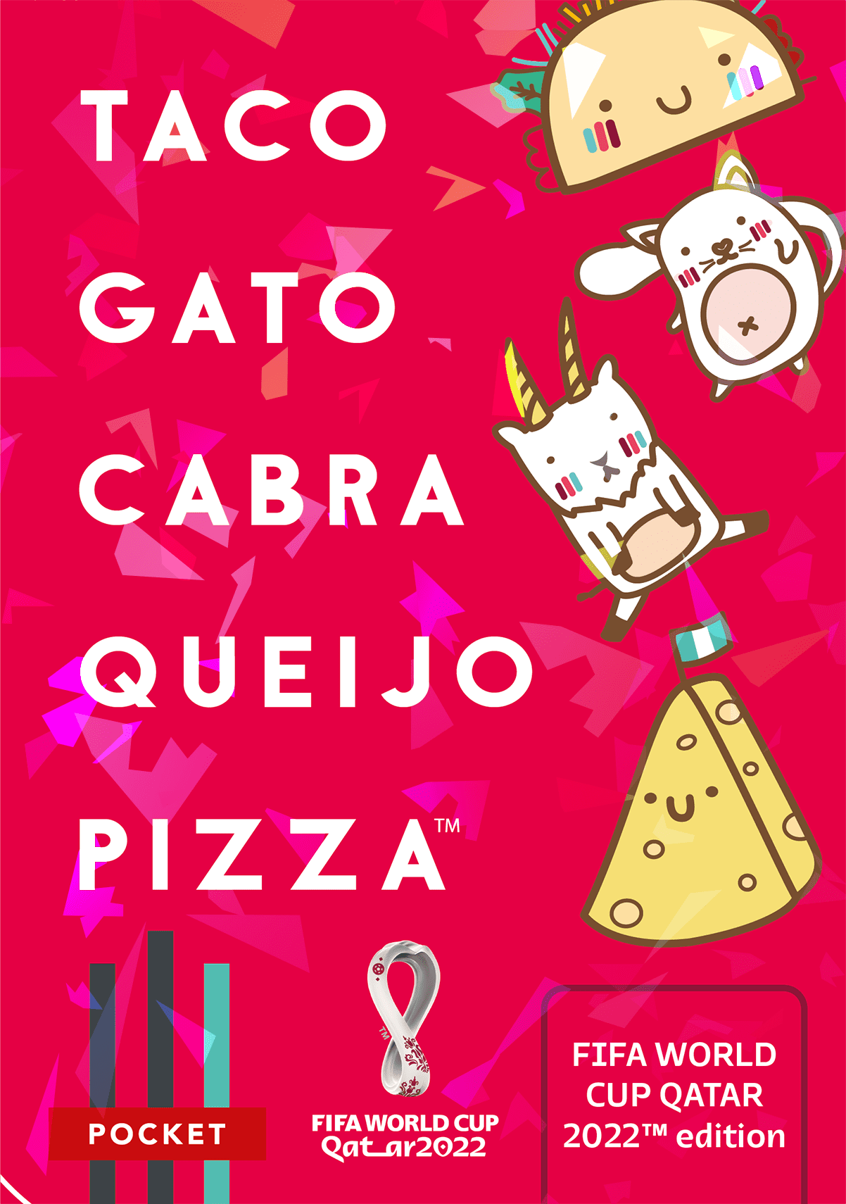 Jogo Taco Gato Cabra Queijo Pizza FIFA World Cup Qatar 2022 Compara