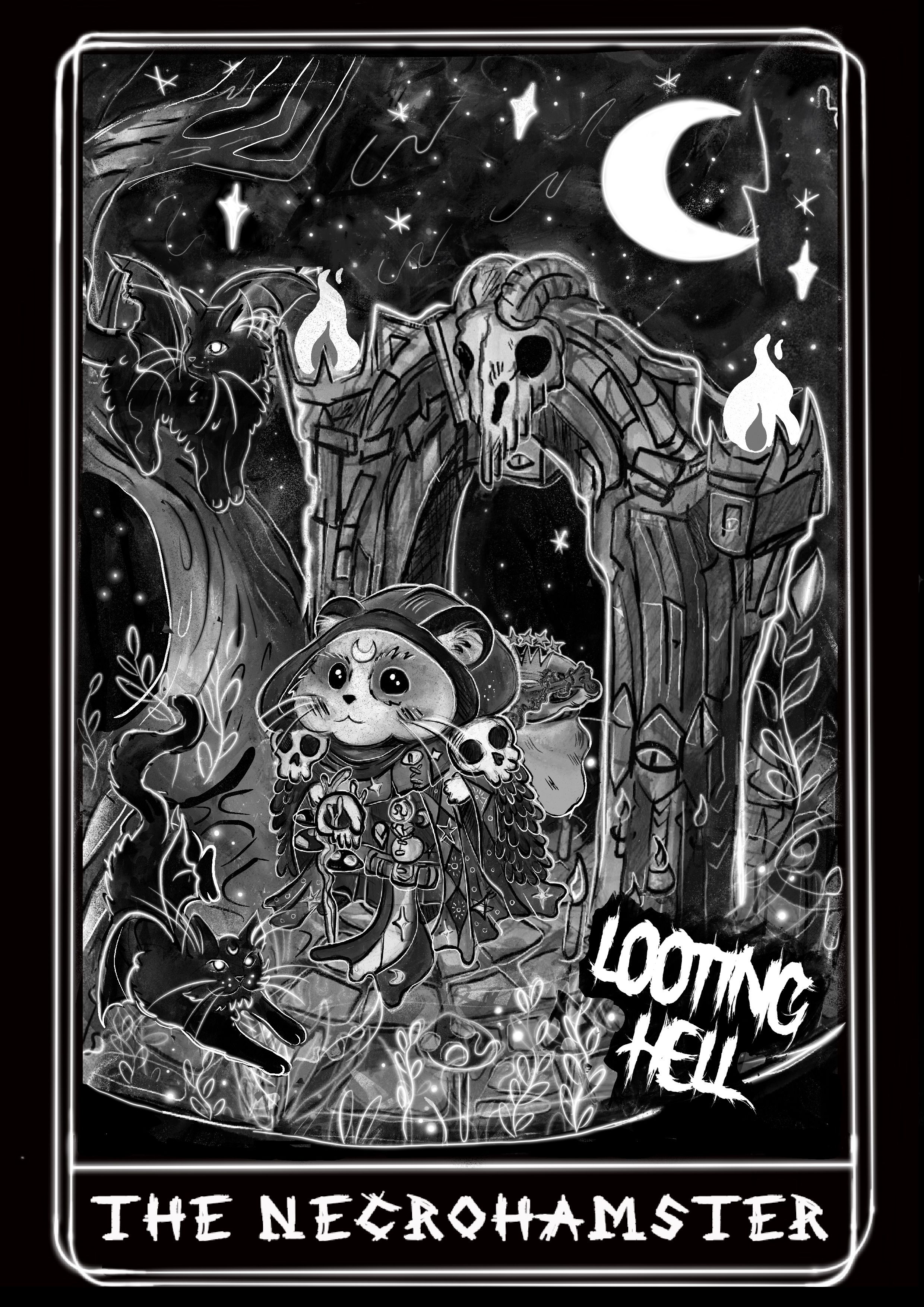 The Necrohamster: Looting Hell