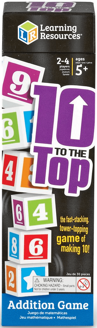 10 to the Top: Addition Game cover art