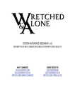 RPG Item: Wretched & Alone SRD
