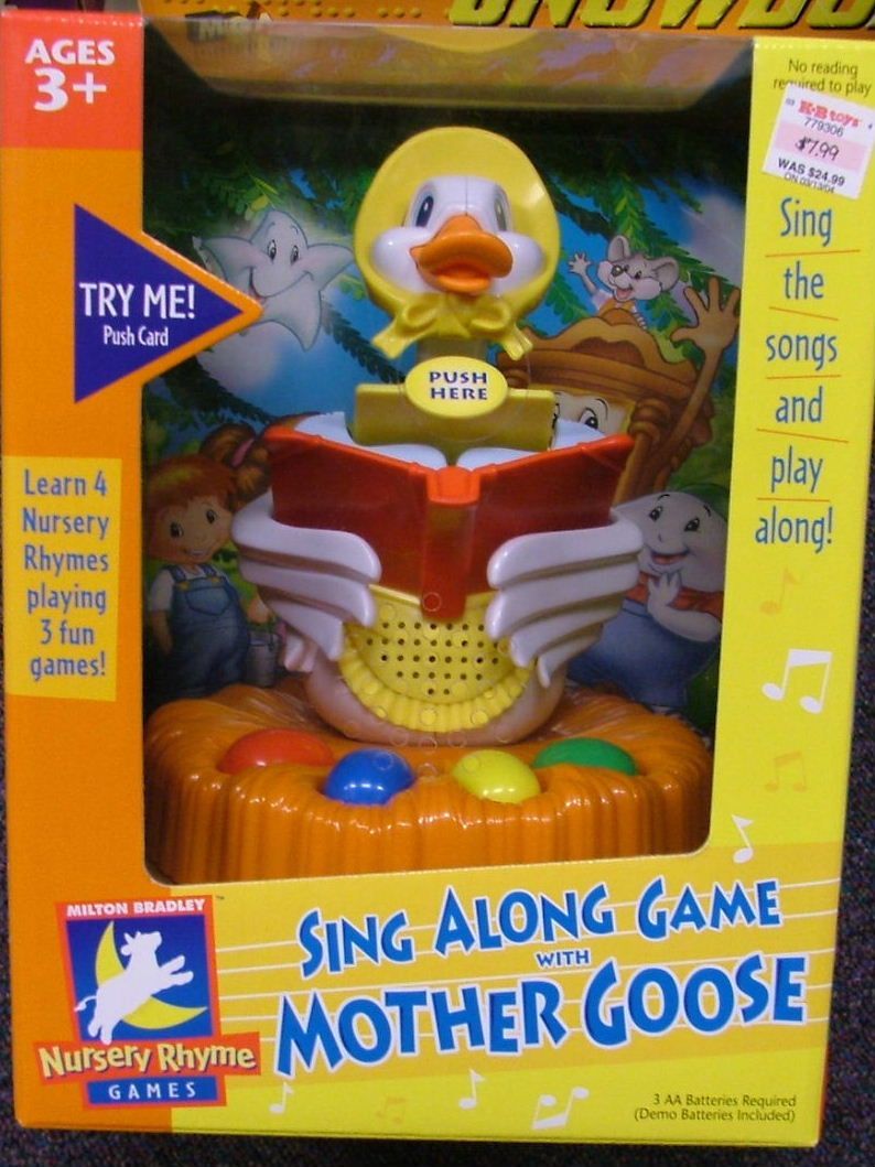 Sing Along Game with Mother Goose box art