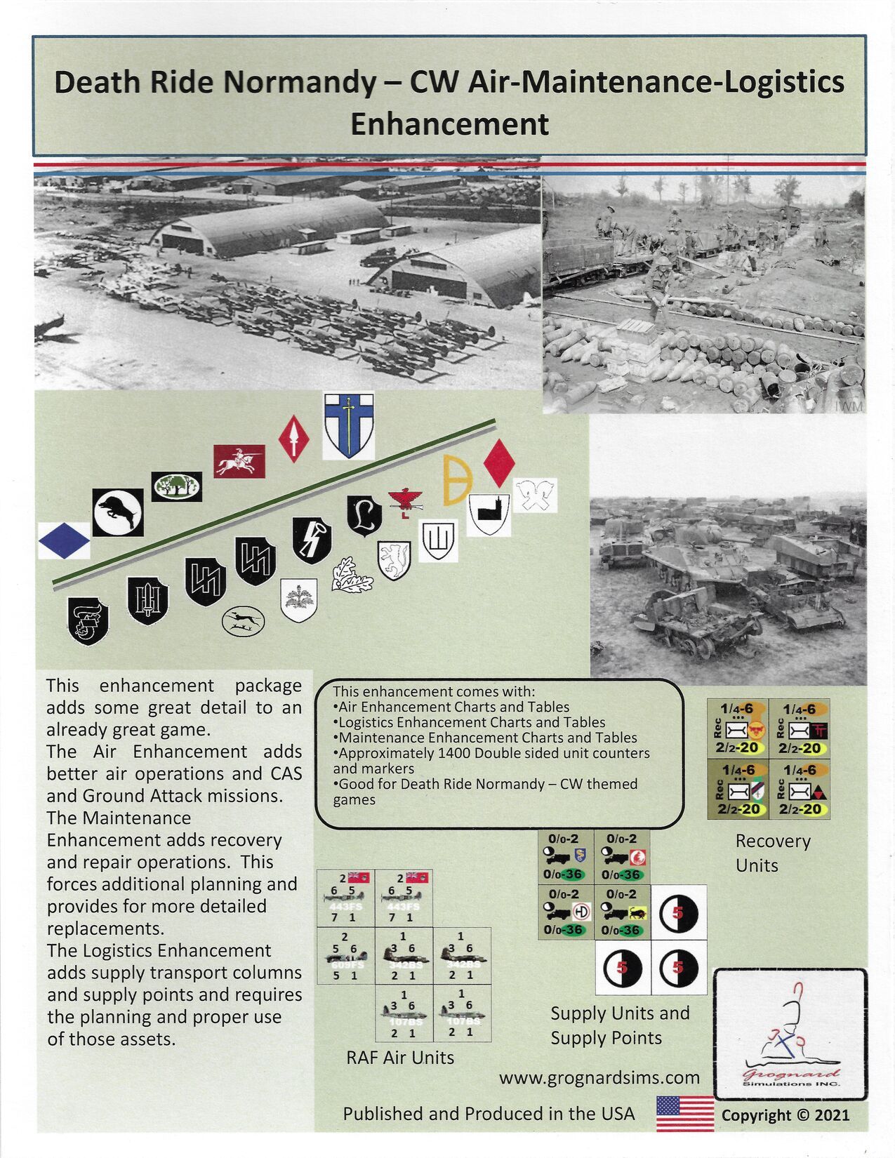 Death Ride Normandy: CW Air-Maintenance-Logistics Enhancement cover