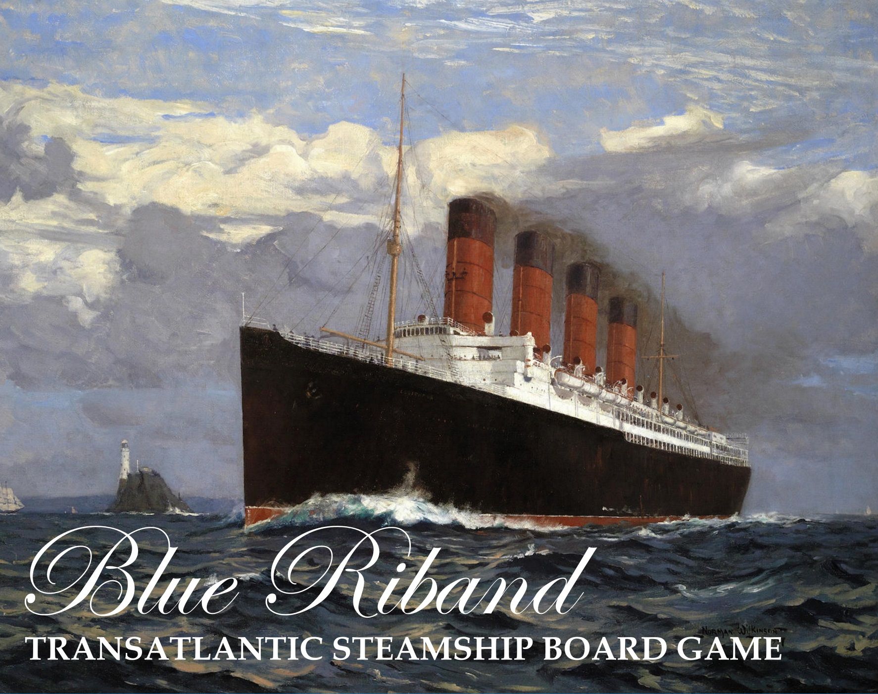 Blue Riband: Transatlantic Steamship Board Game doboz