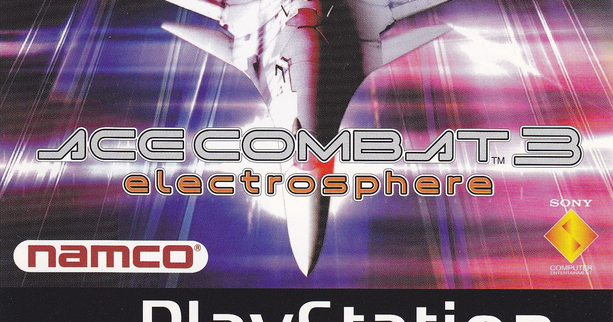 Ace Combat 3 Electrosphere Sur PS1 – PAL Complet Avec Manuel – Testé Et Fonctionne