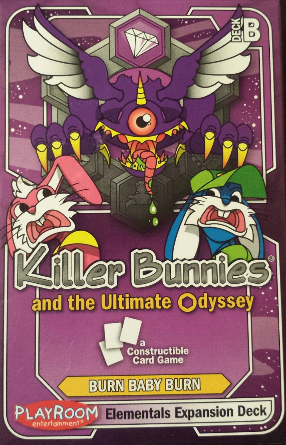 Killer Bunnies and the Ultimate Odyssey: Elementals Expansion Deck B cover art