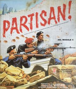 Partisan  ASL Module 4 board game box cover