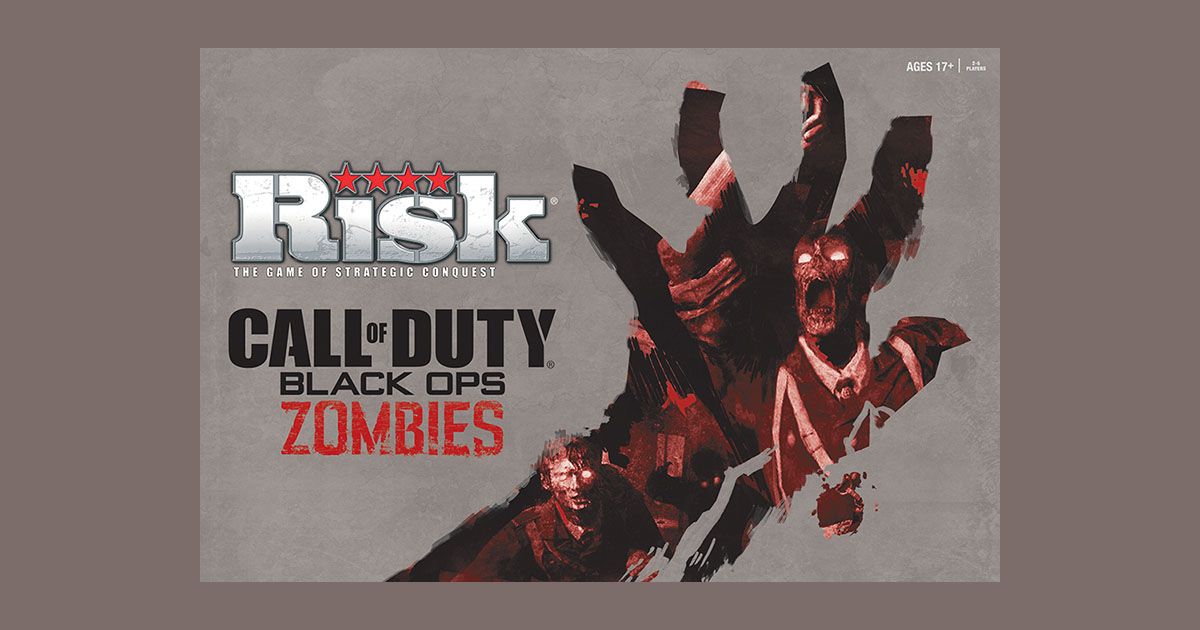Risk Call of Duty Zombies Board Game BoardGameGeek