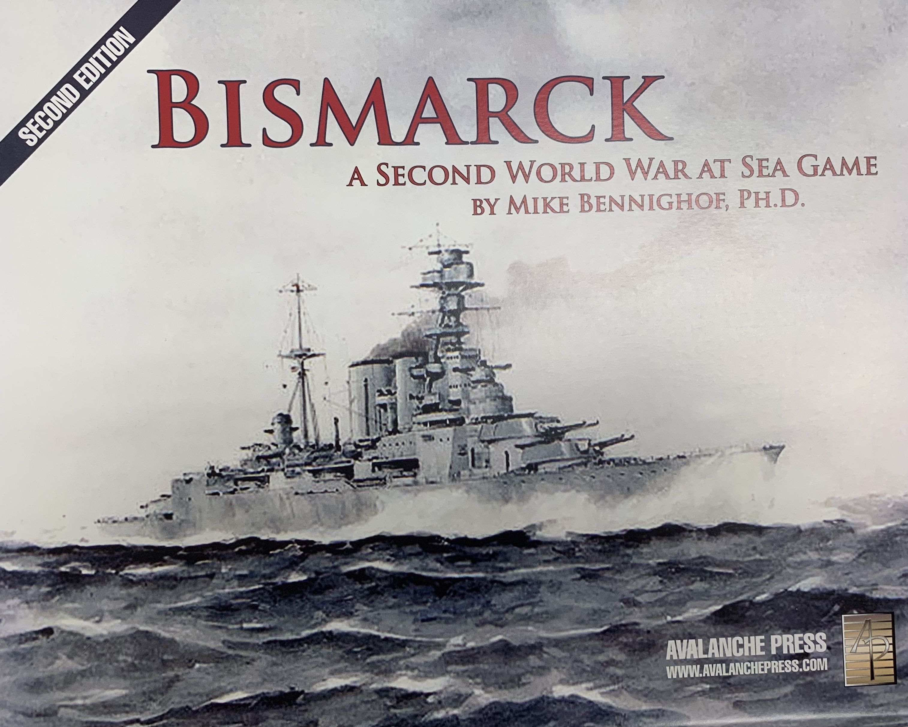 Coperta Second World War at Sea: Bismarck