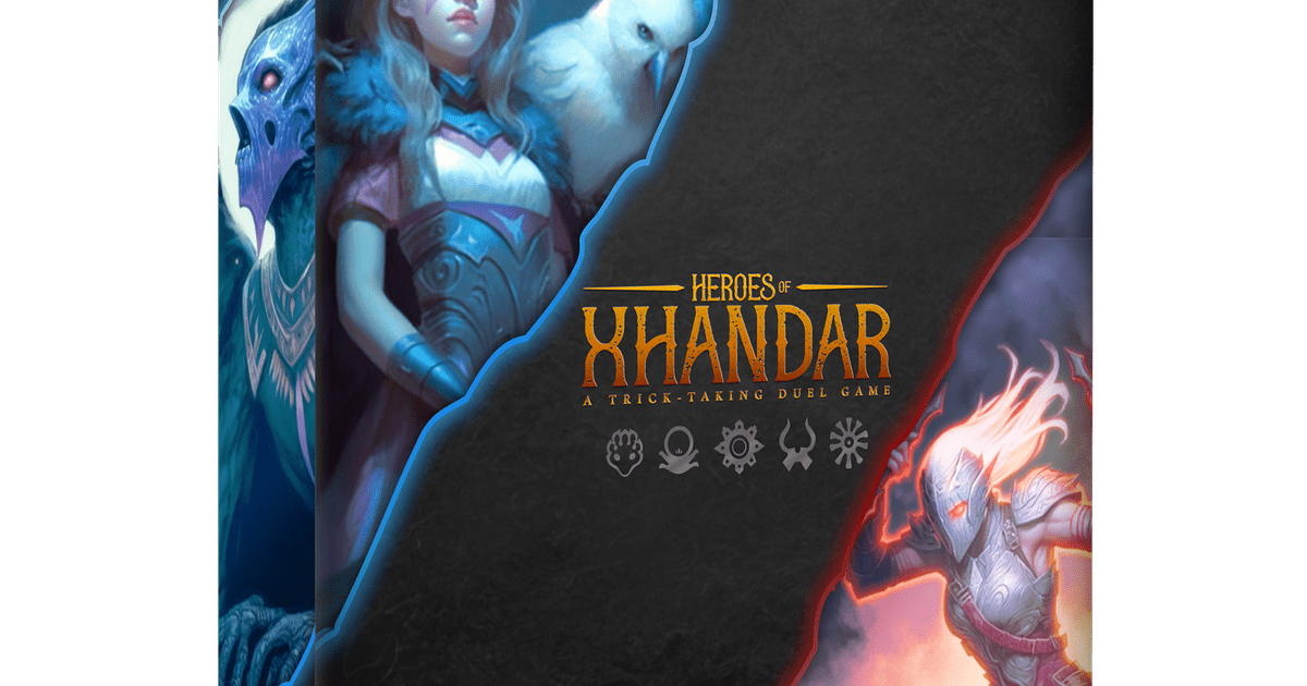 💎 Heroes of Xhandar - A Trick-Taking Duel Game 💎 by Florian