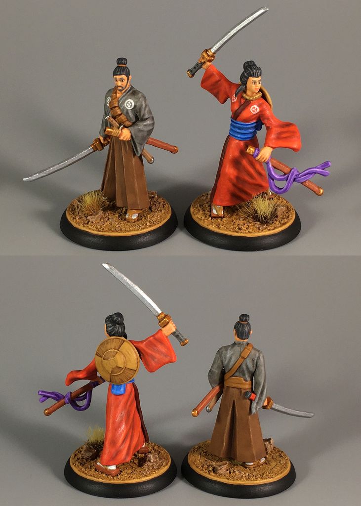 Board Game: Shadows of Brimstone: Wandering Samurai Hero Pack