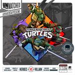 Unmatched Adventures: Teenage Mutant Ninja Turtles, Restoration Games, 2025 — 표지, 약간의 편집 포함(출판사 제공 이미지)