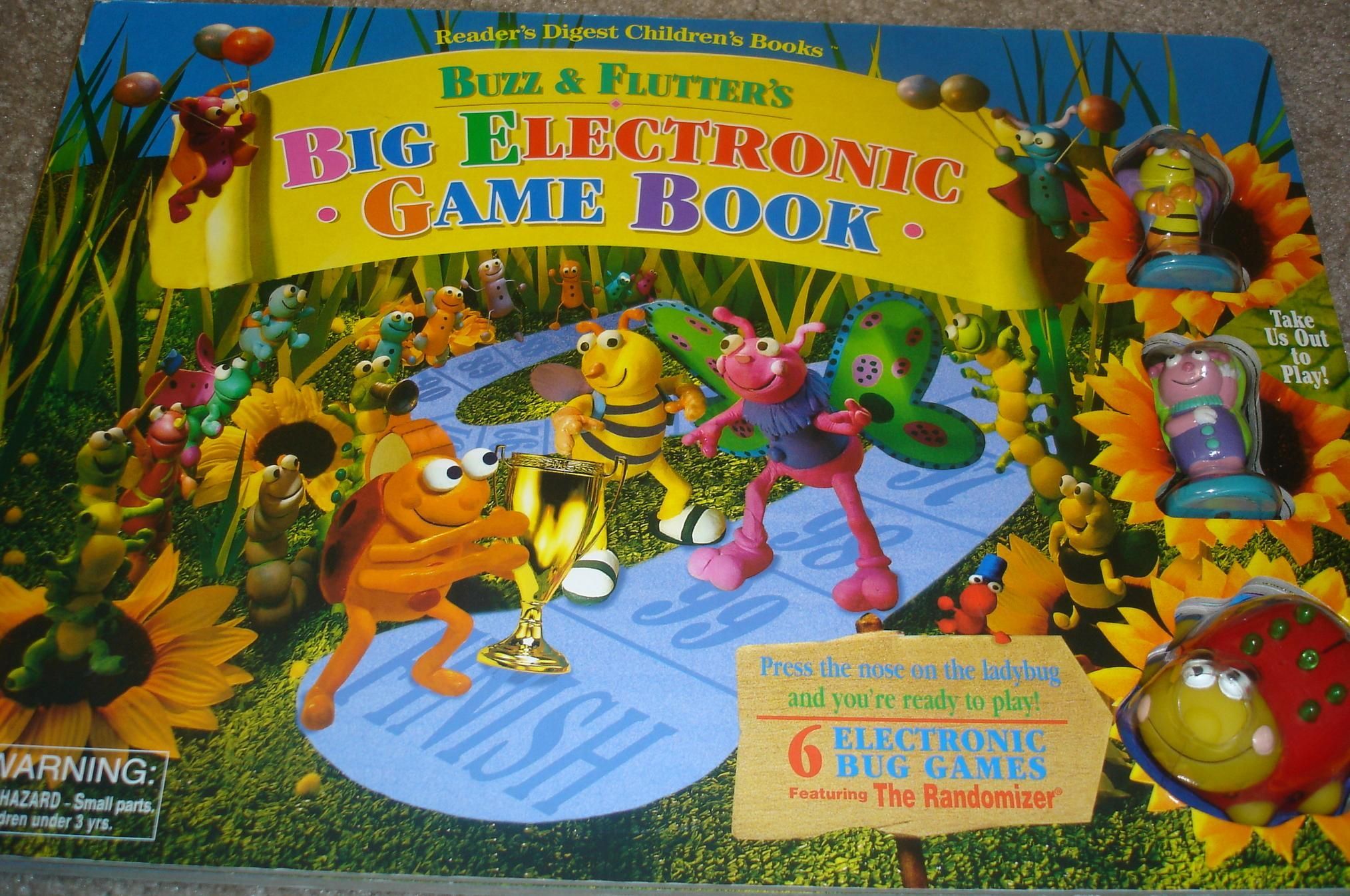 Buzz and Flutter's Big Electronic Game Book doboz
