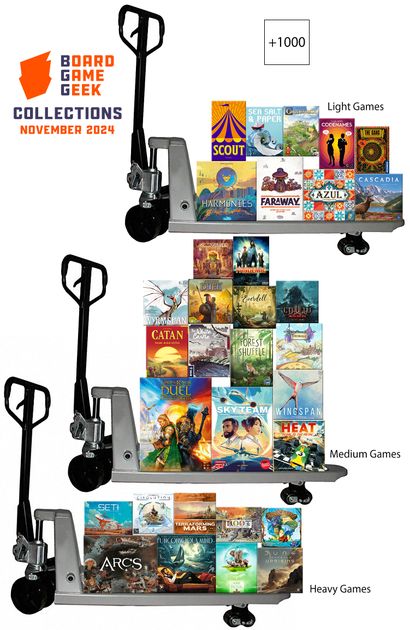 BGG Users Collections ★★★ November 2024 | All for your games