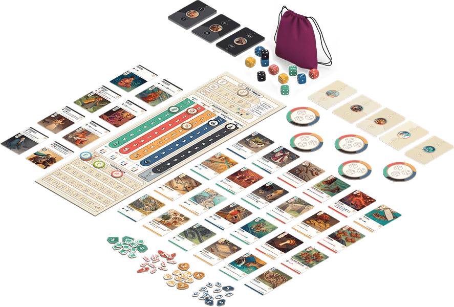 Nova Era, CMON, 2025 — components (image provided by the publisher)