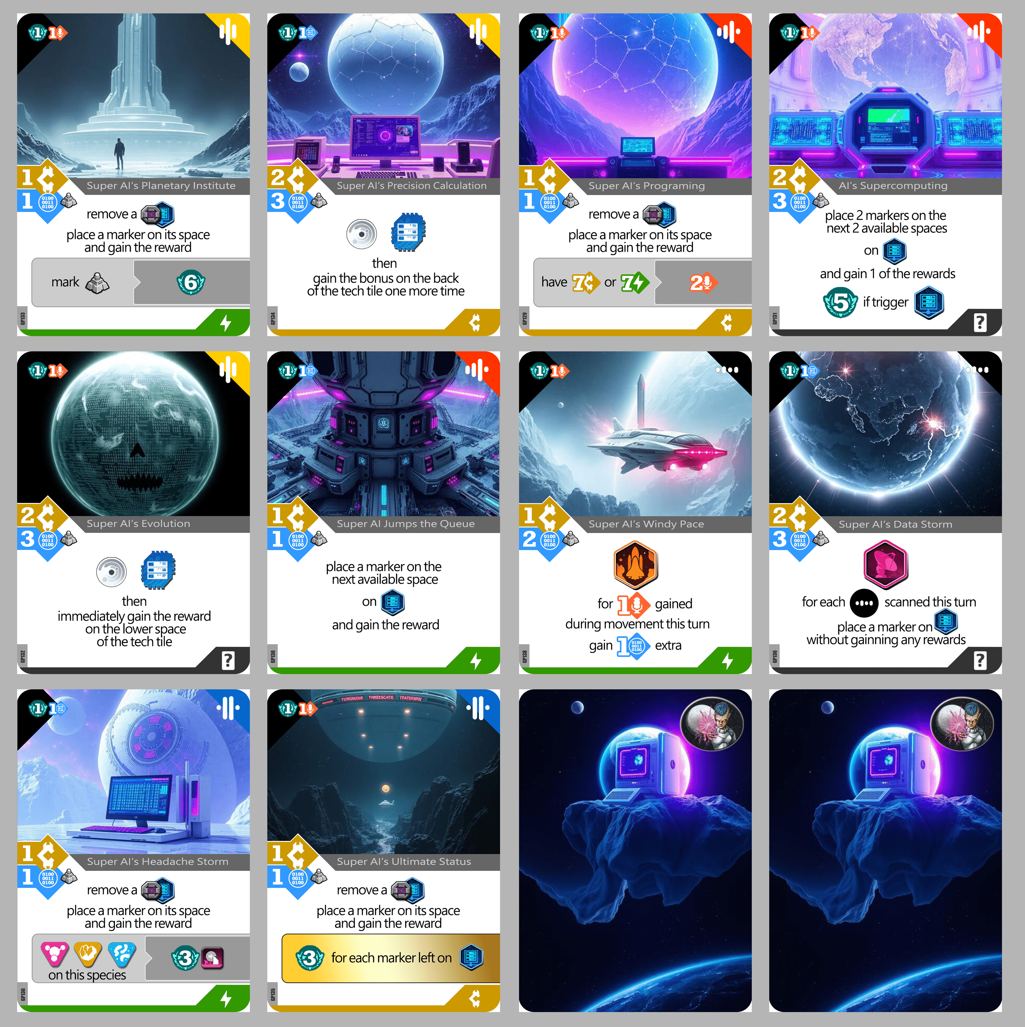 DIY ALIENS VARIANT PACK - 13 RACES from GP | SETI: Search for ...