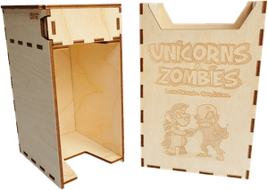Unicorns & Zombies: Sand Box Gaming Storage Box