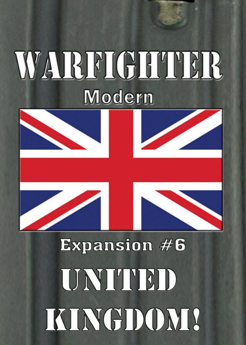 Coperta Warfighter: Modern Expansion #6 – United Kingdom