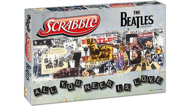 Scrabble: The Beatles Edition box art