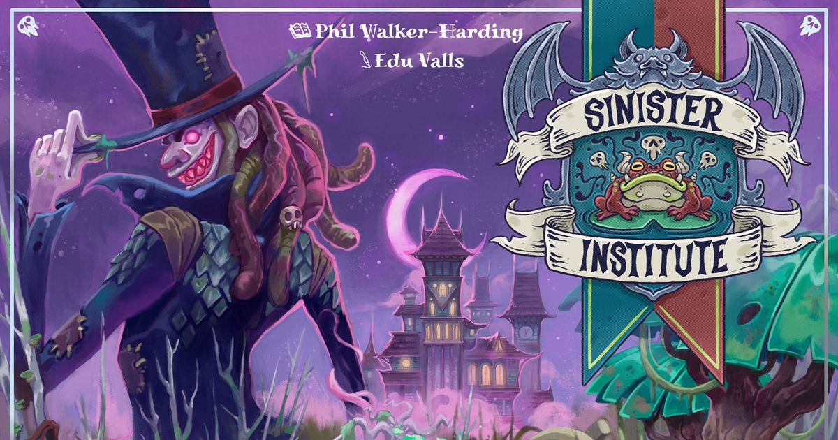 Sinister Institute Board Game BoardGameGeek
