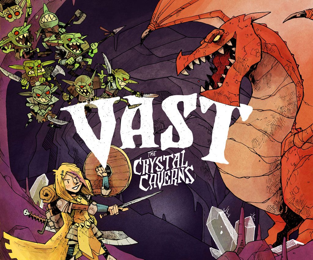 Illustration 5 de Vast: The Crystal Caverns - Second Printing with Miniatures