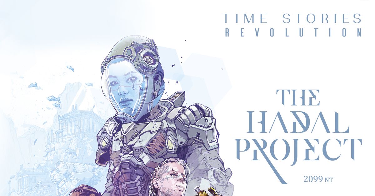 TIME Stories Revolution The Hadal Project | Adventure Game | Strategy Game  | Cooperative Game for Adults and Teens | Ages 12+ | 1-4 Players | Average