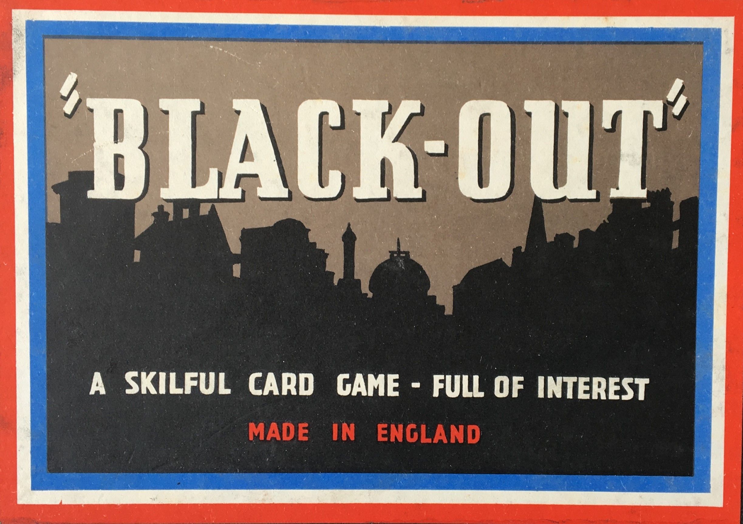 "Black-out" box art
