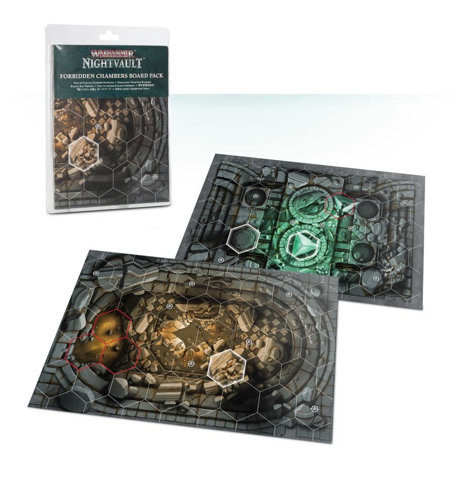 Warhammer Underworlds: Nightvault – Forbidden Chambers Board Pack doboz