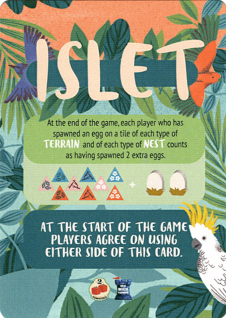 Islet: Dice Tower Promo Card