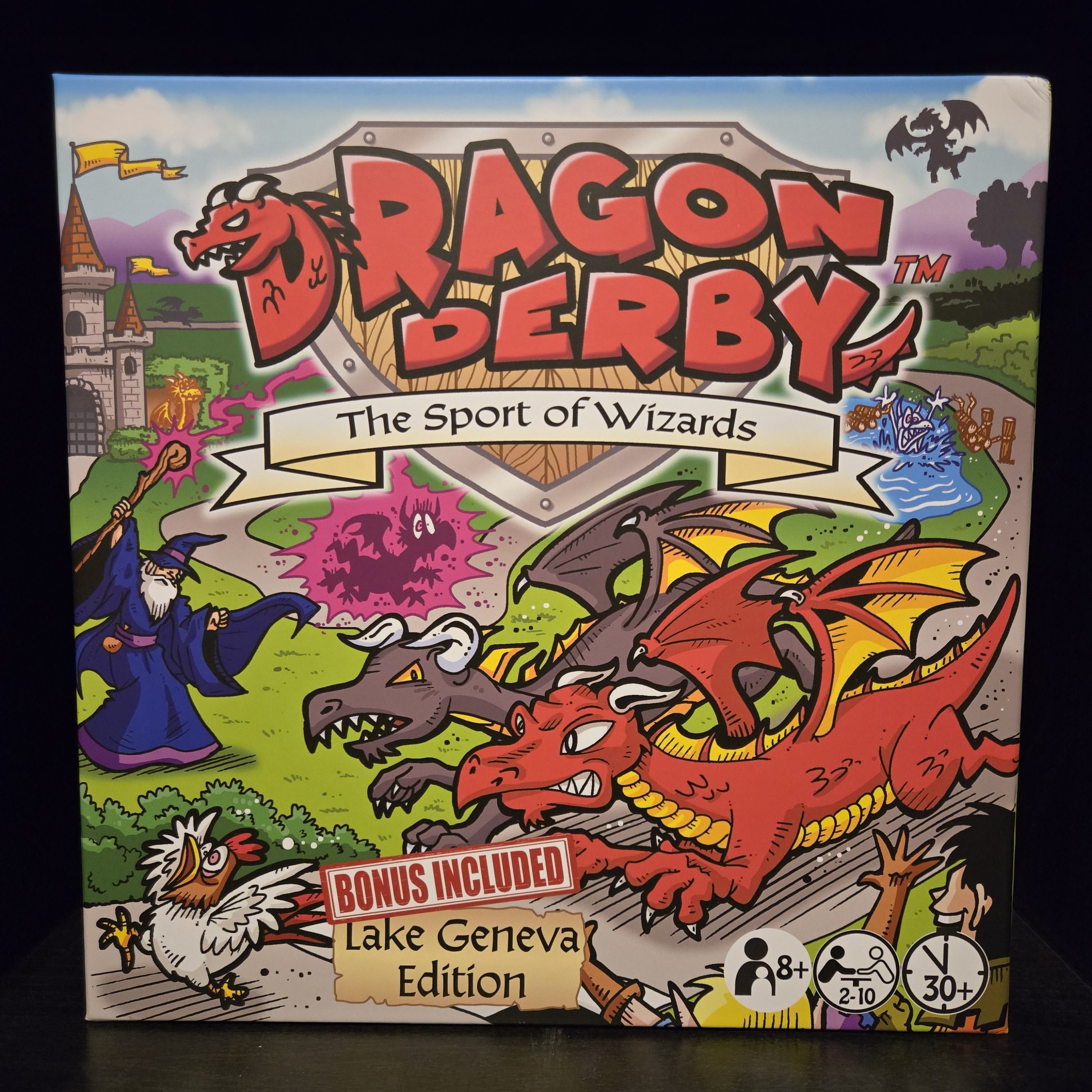 Cover art for Dragon Derby: The Sport of Wizards