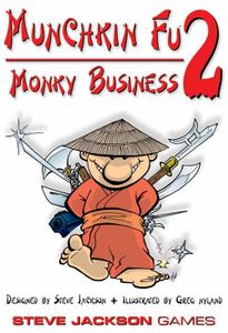 Munchkin Fu 2  Monky Business board game box cover