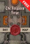 RPG Item: The Forgotten Forge (Day Map)