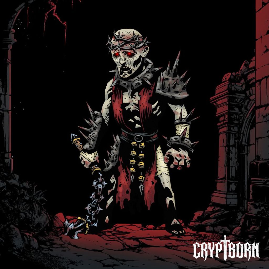 Illustration 2 de Cryptborn: A Solo Souls-Like Roll-And-Write