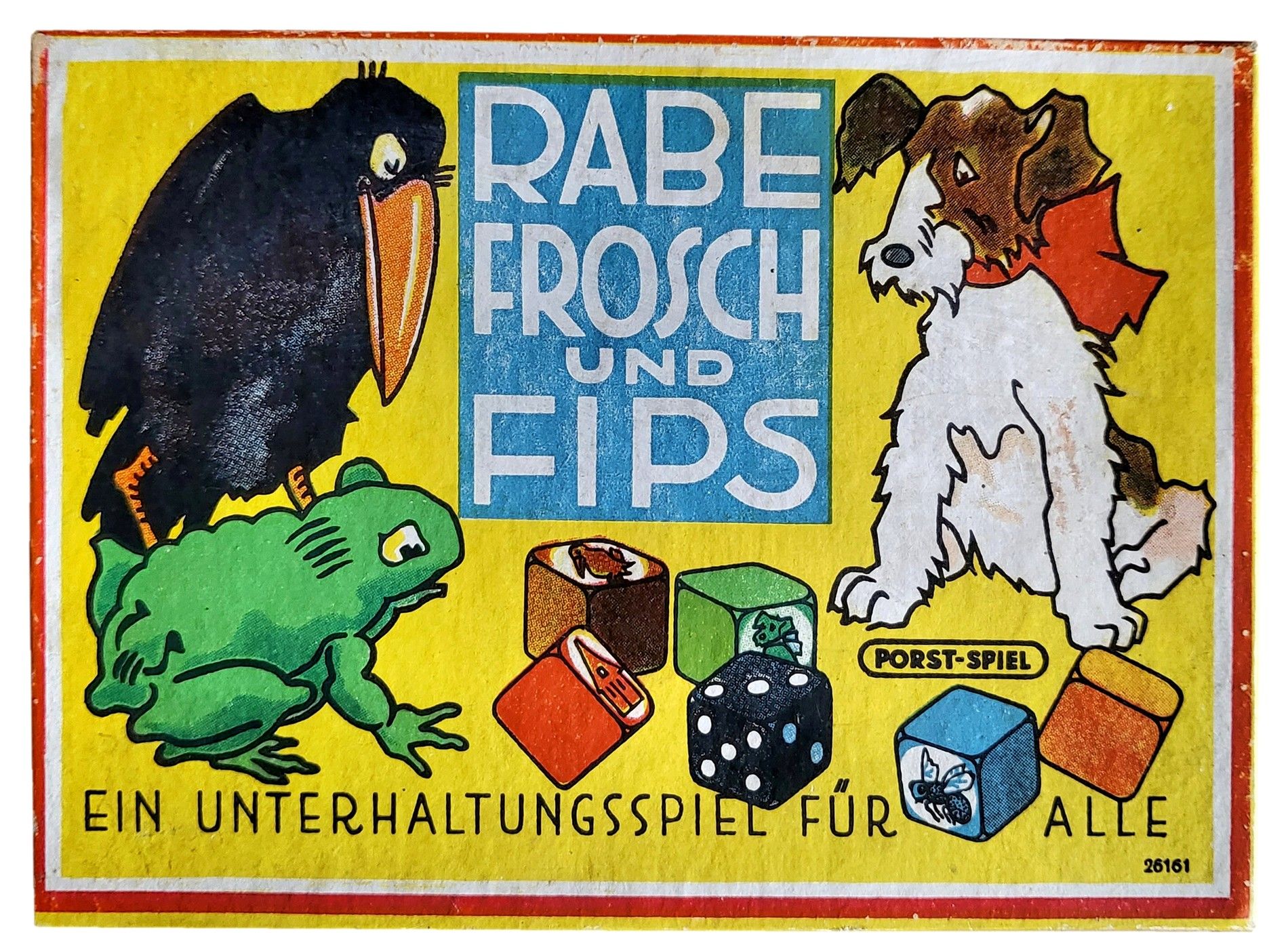 Rabe, Frosch und Fips