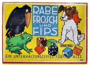 Rabe, Frosch und Fips