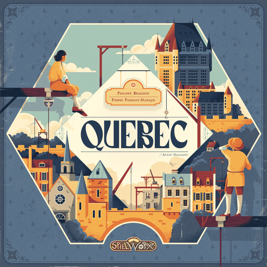 Québec gioco da tavolo eurogame strategico per 2-5 giocatori - riedizione ufficiale Capstone Games